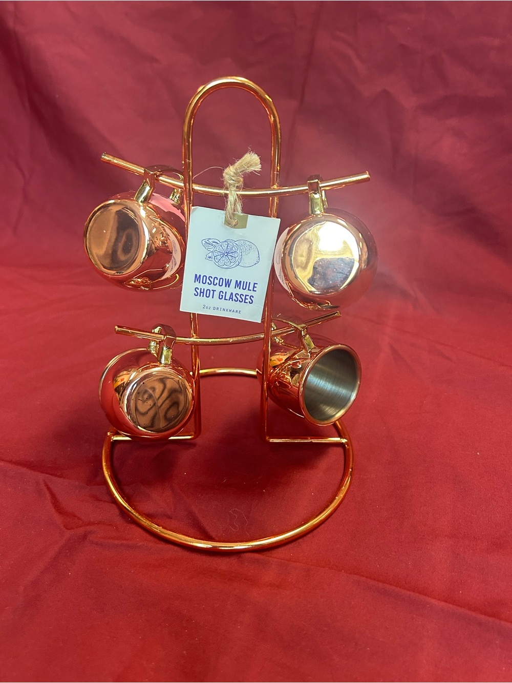 NWT Moscow Mule Shot Glass Set